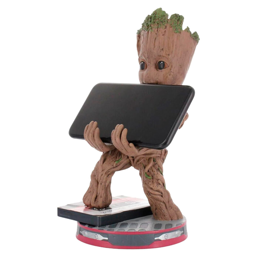 Cable Guy Soporte Sujecion Smiley Groot Guardianes de la Galaxia Marvel 20 cm