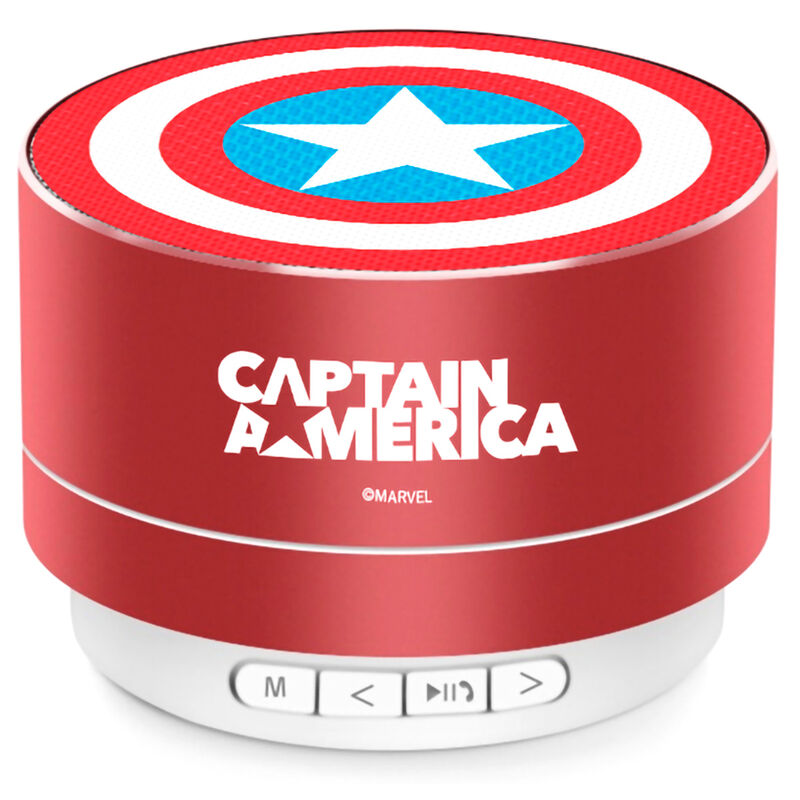 Altavoz Portatil Inalambrico Capitan America Marvel
