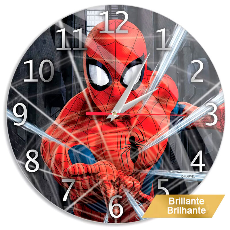 Reloj pared Spiderman Marvel Frikytopia