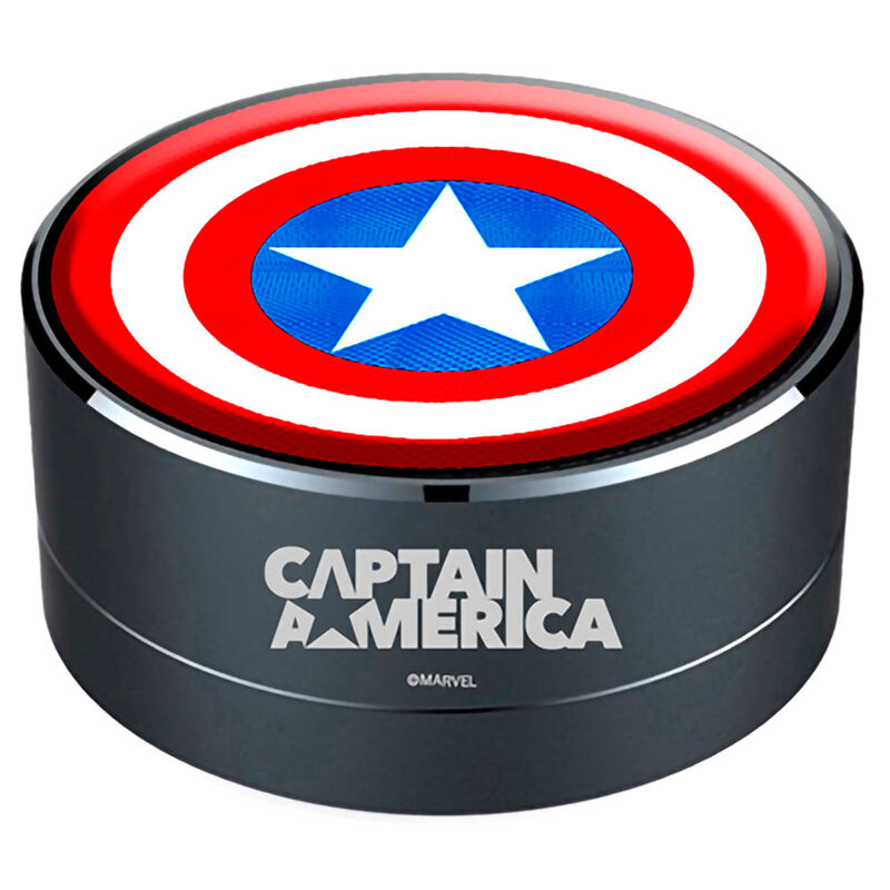 Altavoz Portatil Inalambrico Capitan America Marvel
