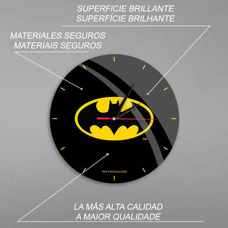 Reloj Pared Batman DC Comics
