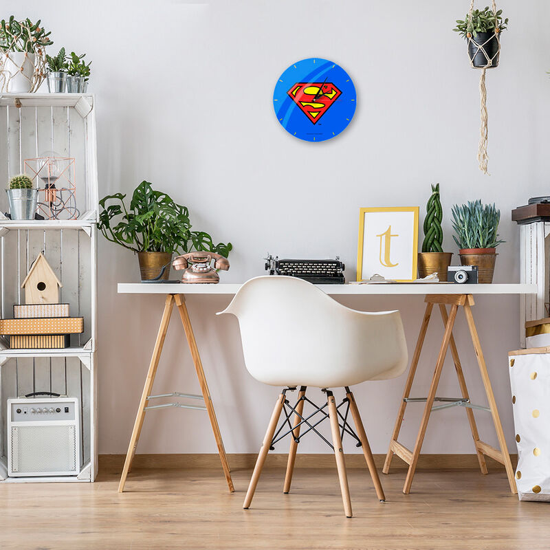 Reloj Pared Superman DC Comics