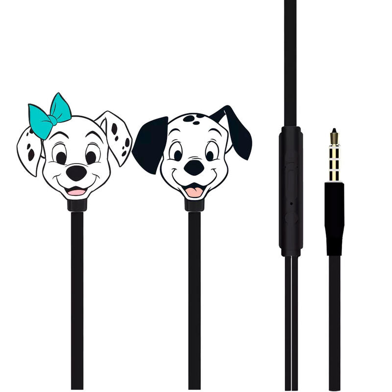 Auriculares 101 Dalmatas earphones Frikytopia