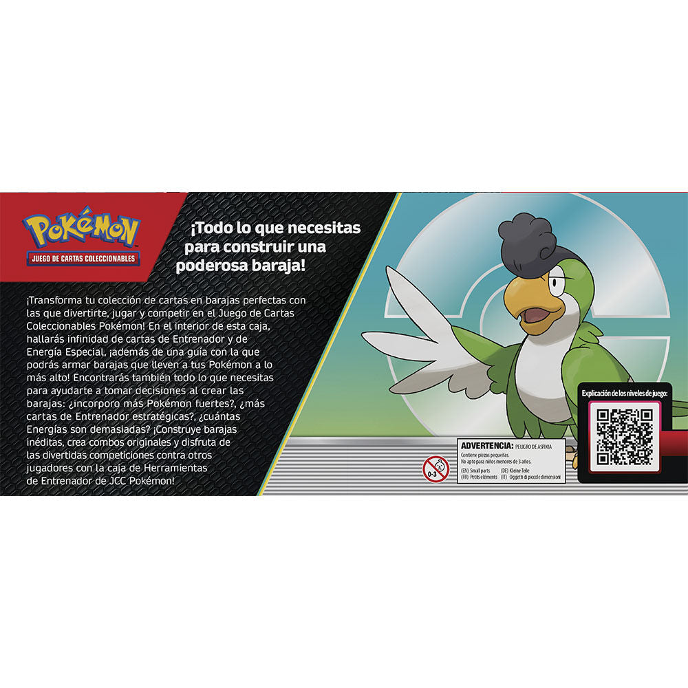 Estuche Juego Cartas Coleccionables Herramientas de Entrenador Pokemon Español