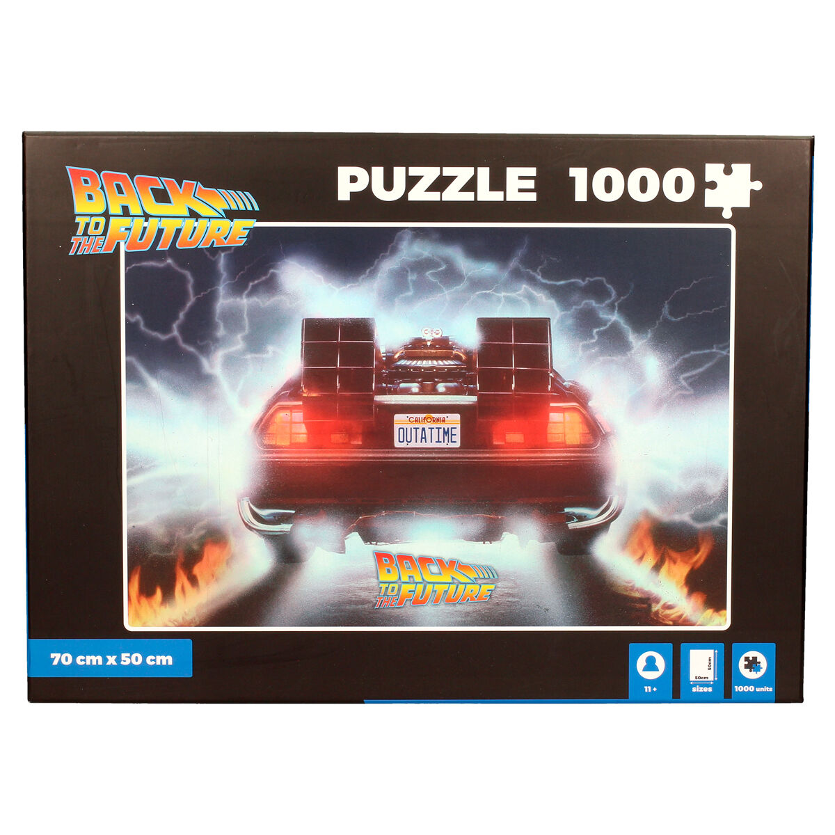 Puzzle Delorean Out a Time Regreso al Futuro 1000pzs Frikytopia