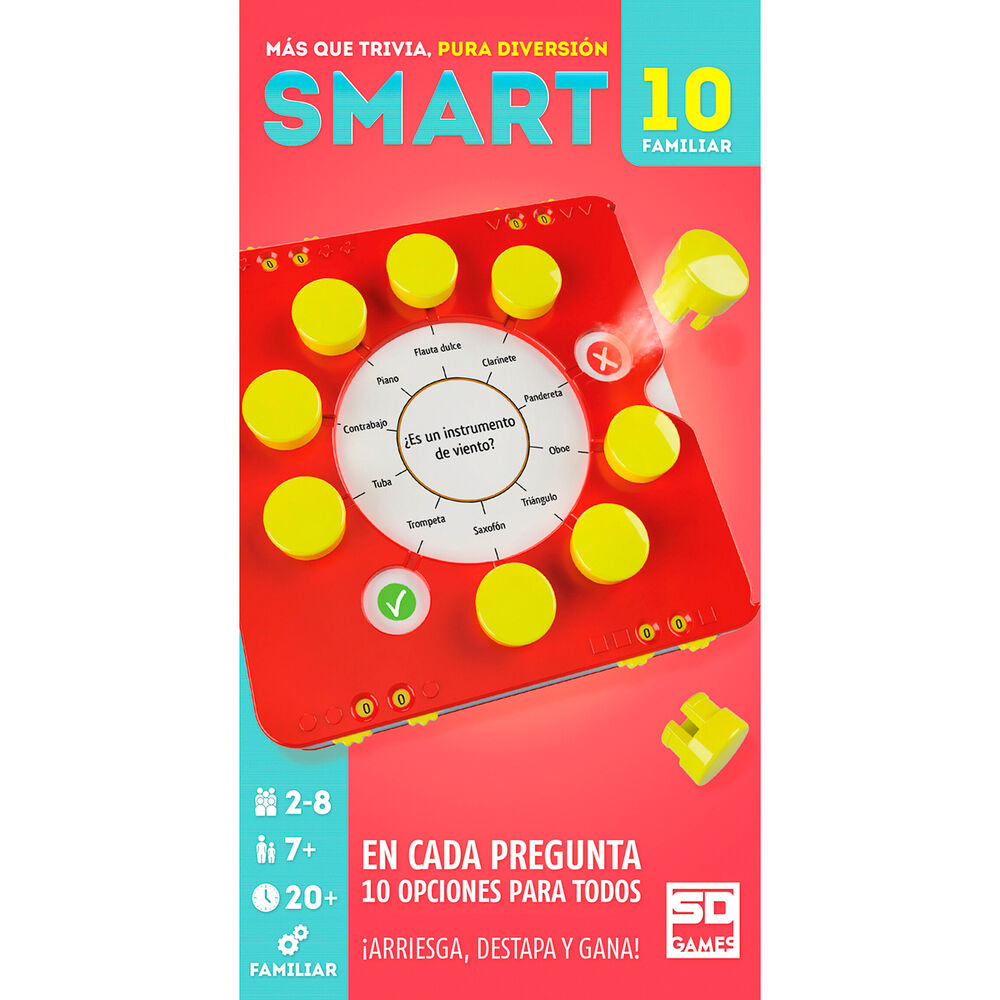 Juego de Mesa Smart 10 Familiar Español