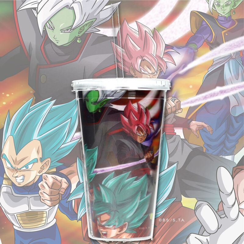Vaso Lenticular 3D Future Trunks Dragon Ball Super 500 ml Frikytopia