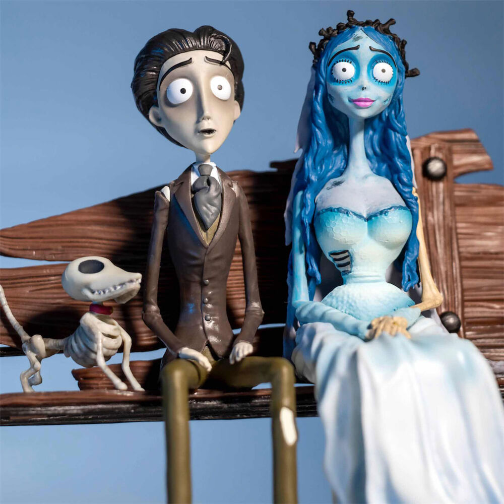 Figura Emily y Victor la Novia Cadaver