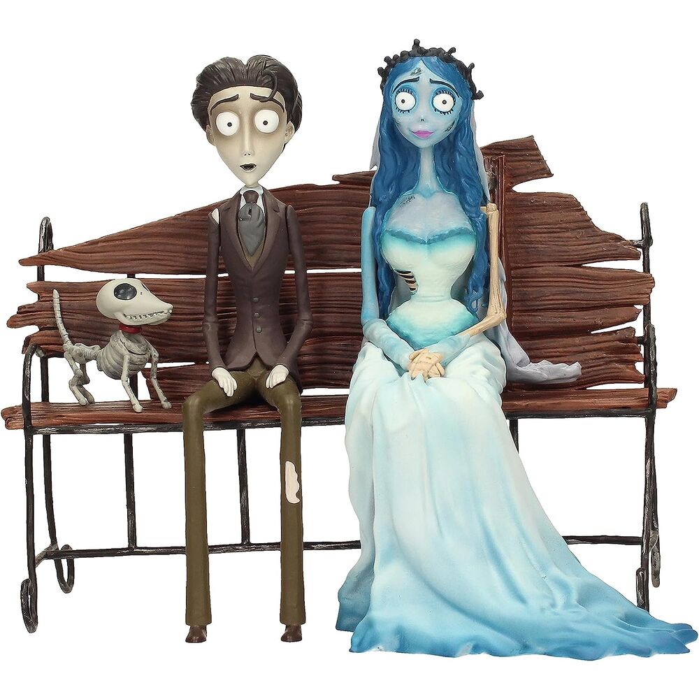 Figura Emily y Victor la Novia Cadaver