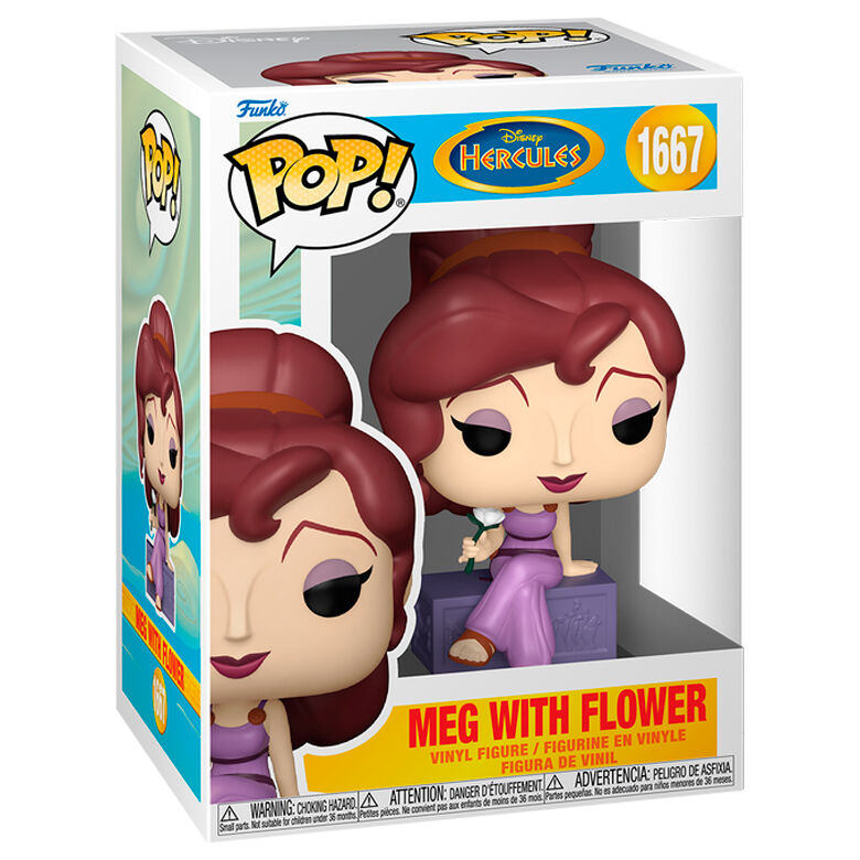 Funko Pop! Hercules Meg with Flower — DISNEY