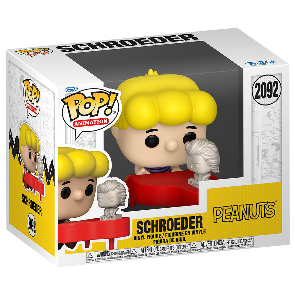Figura POP Premium Peanuts Snoopy Schroeder Frikytopia