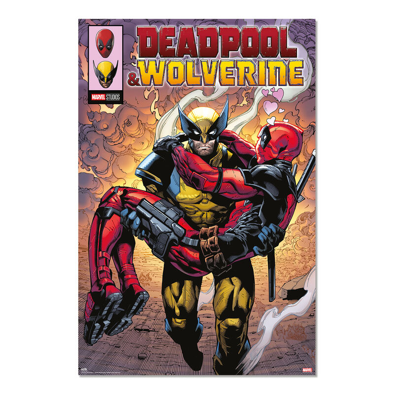 Poster Deadpool & Lobezno Marvel Frikytopia