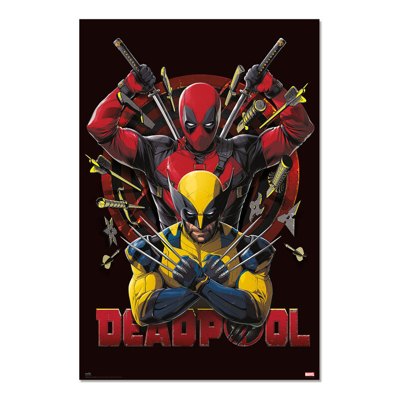 Poster Deadpool & Lobezno Marvel Frikytopia