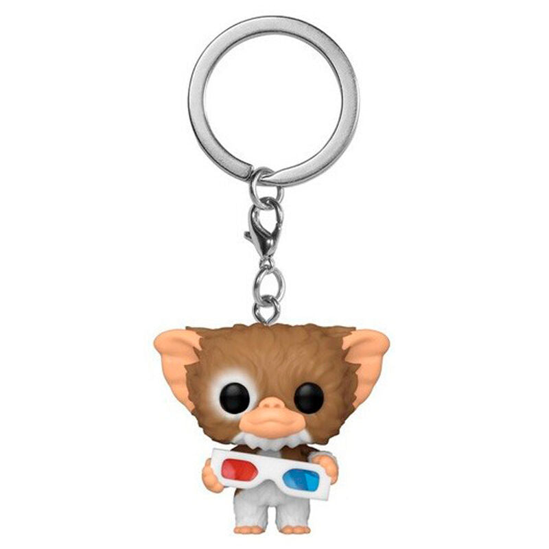 Llavero Pocket Gremlins Gizmo With 3D Glasses