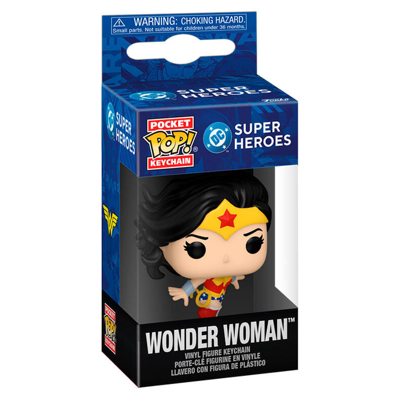 Llavero Pocket POP DC Comics Wonder Woman Frikytopia