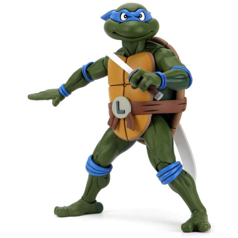 Figura Action Leonardo Las Tortugas Ninja 38cm Frikytopia