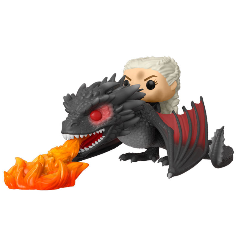 Figura POP Juego de Tronos Daenerys on Fiery Drogon Frikytopia