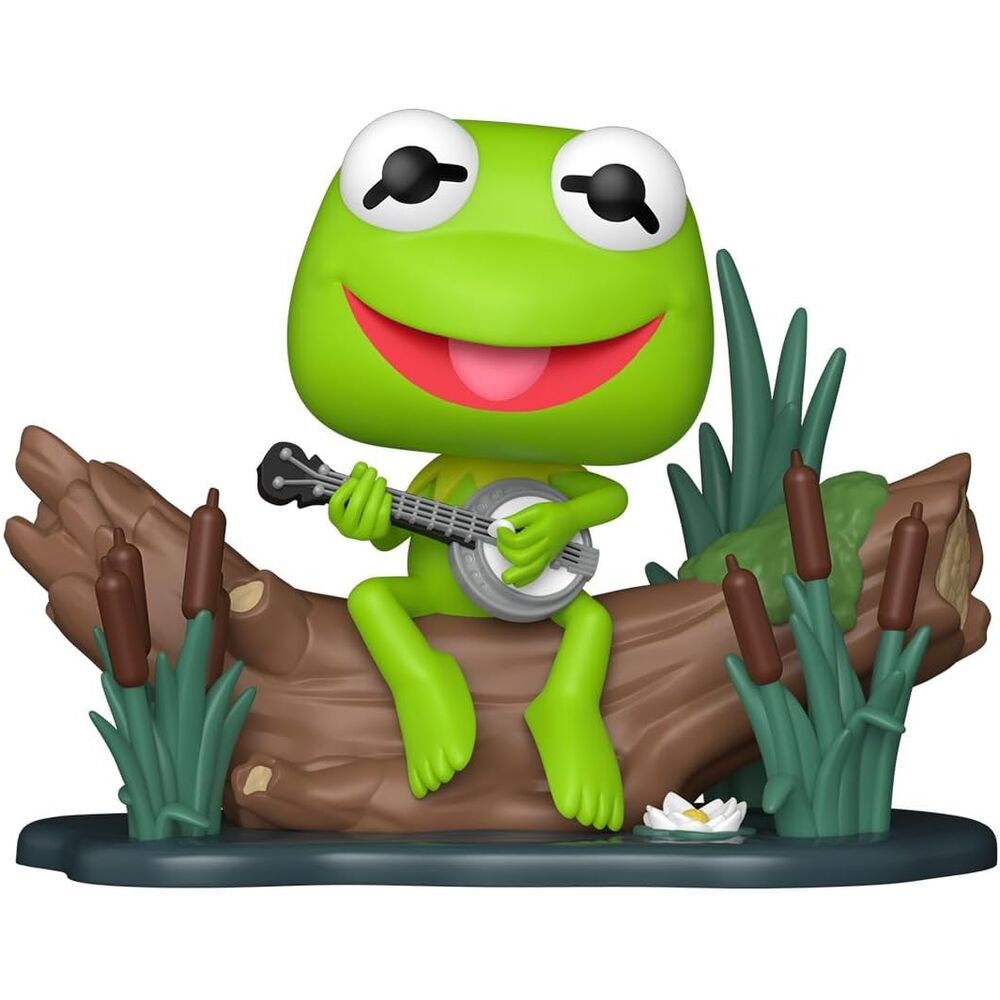 Figura POP Deluxe Los Teleñecos Kermit with Banjo Frikytopia