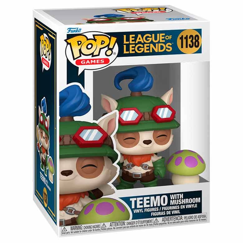 Figura POP League Of Legends Teemo With Mushroom