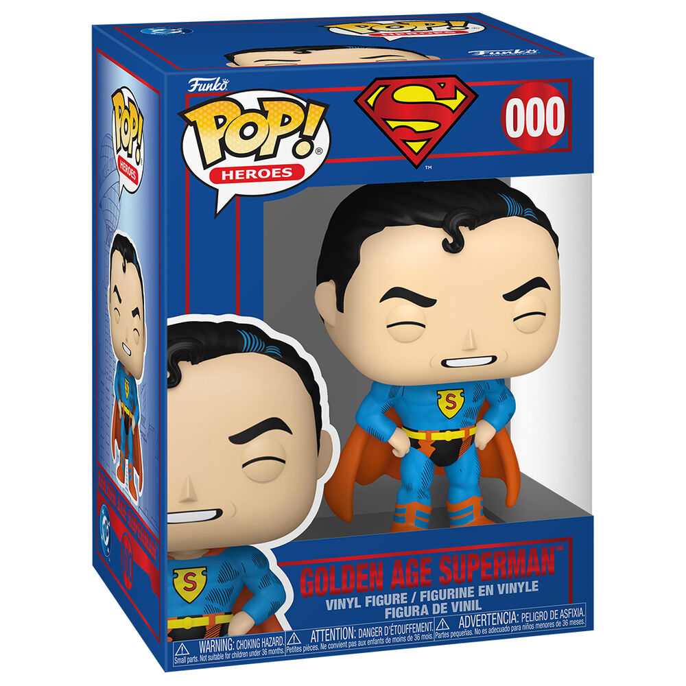 Funko Pop! Superman Golden Age Superman — DC COMICS