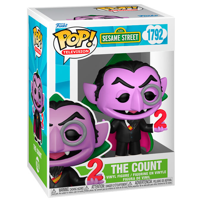 Figura POP Barrio Sesamo The Count Frikytopia