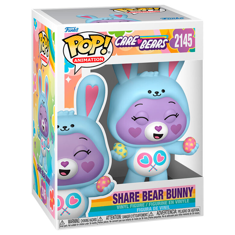 Figura POP Osos Amorosos Share Bear Bunny Frikytopia