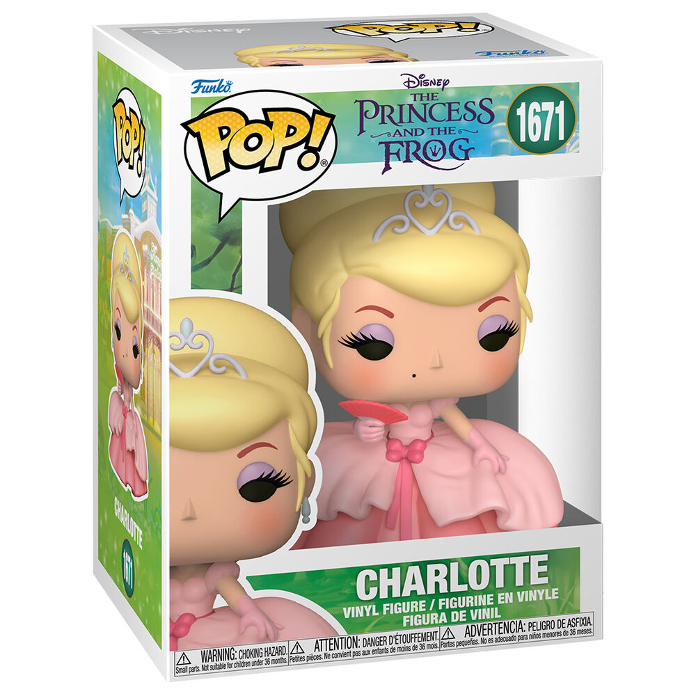 Funko Pop! Tiana y el Sapo Charlotte — DISNEY