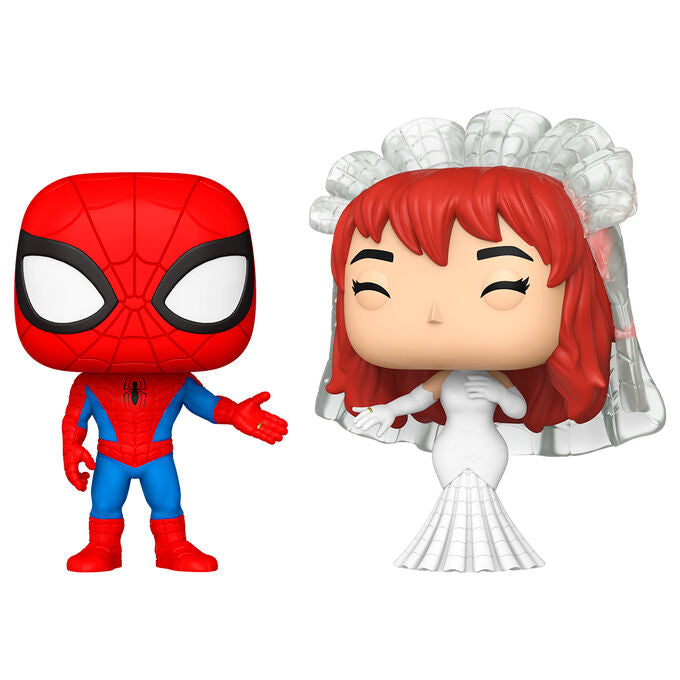 Funko Pop! Blister 2 figuras Spider-Man and MJ — MARVEL