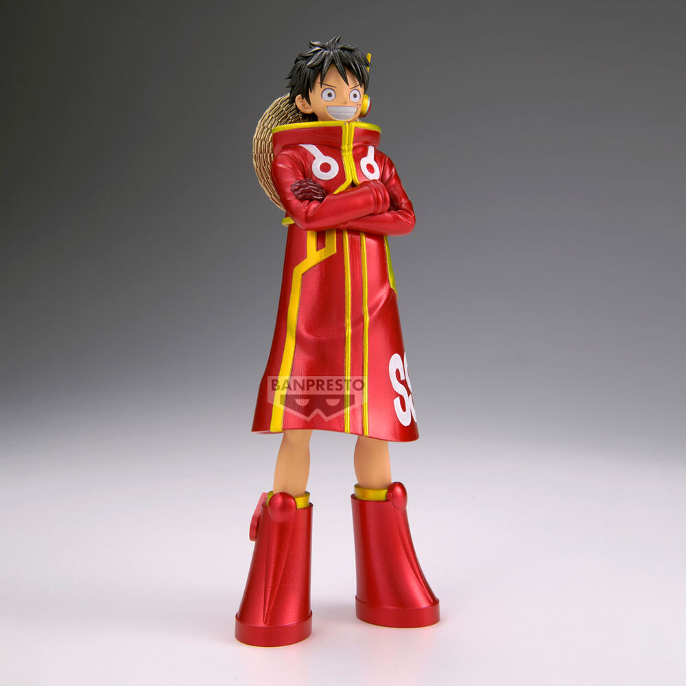 Figura Monkey D. Luffy The Grandline Series One Piece DXF 16 cm