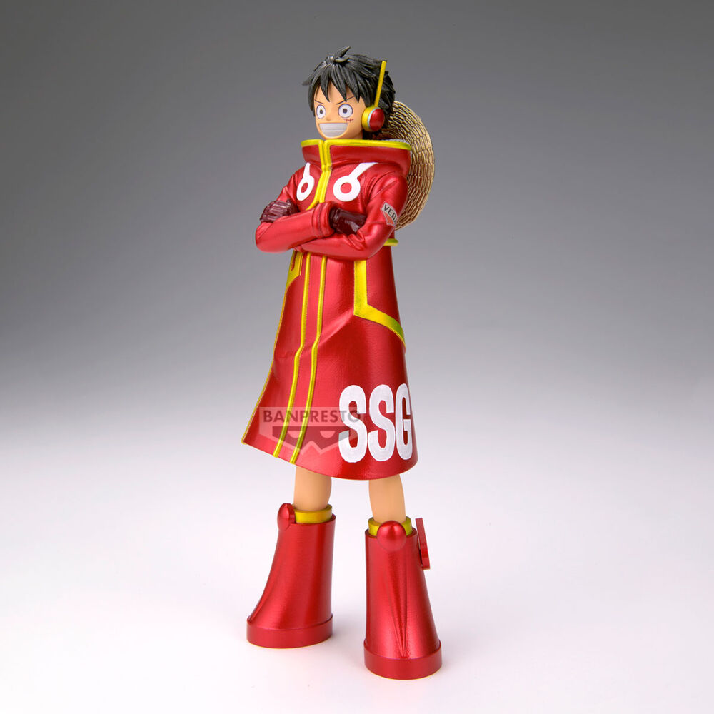 Figura Monkey D. Luffy The Grandline Series One Piece DXF 16 cm