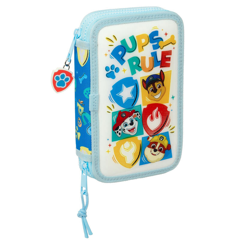 Plumier doble Pups Rule Patrulla Canina Paw Patrol 28pzs Frikytopia