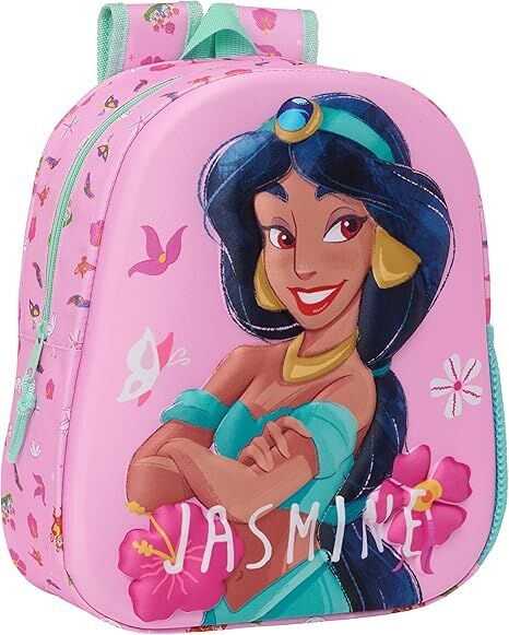 Mochila 3D Jasmine Aladdin Disney 33 cm