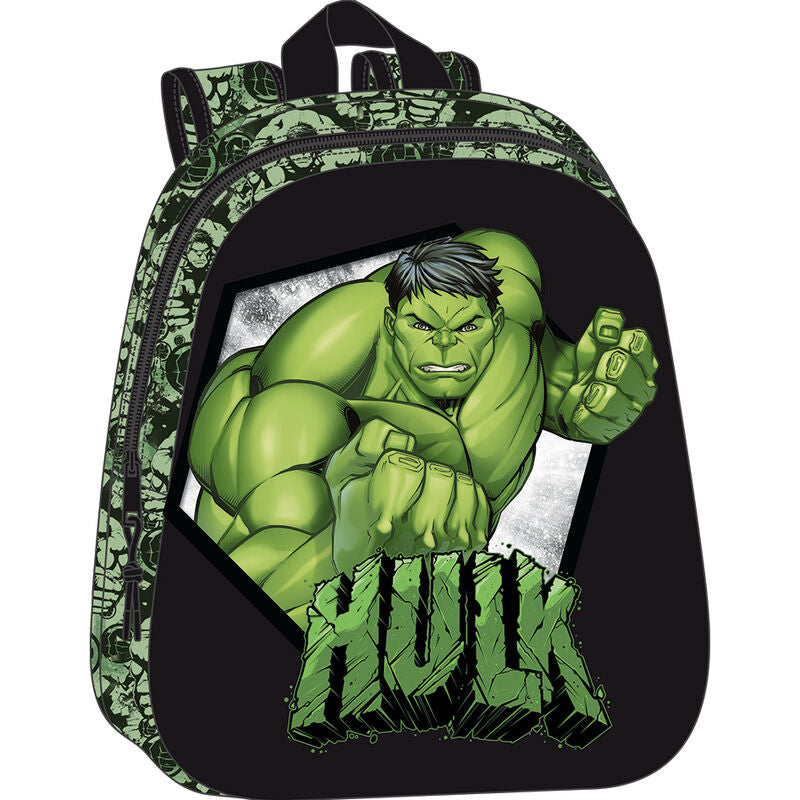 Mochila 3D Hulk Marvel 33 cm Frikytopia