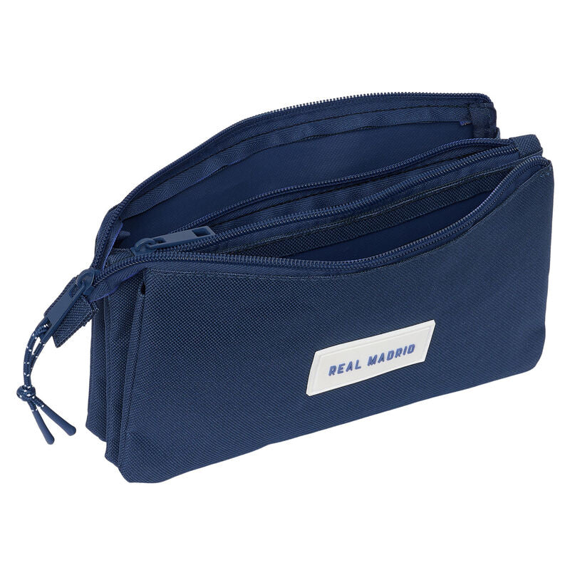 Portatodo Azul Marino Real Madrid Triple