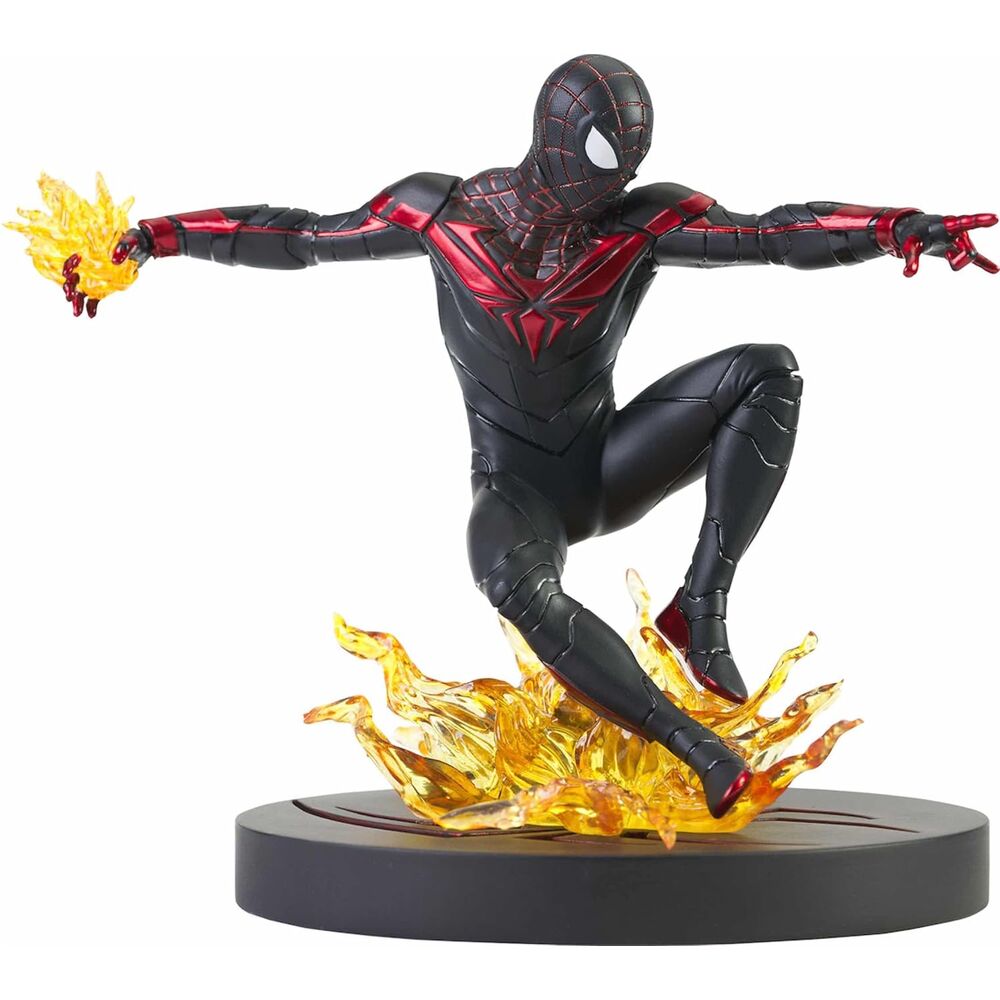 Figura Miles Morales Spiderman PS5 Marvel Gallery Comic 18cm Frikytopia
