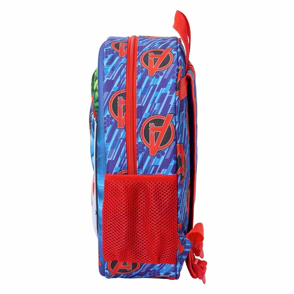 Mochila 3D los Vengadores Avengers Marvel 33 cm