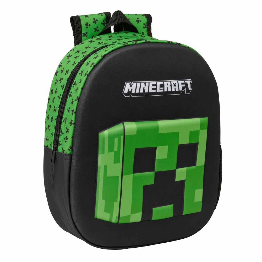 Mochila 3D Minecraft 33 cm Frikytopia