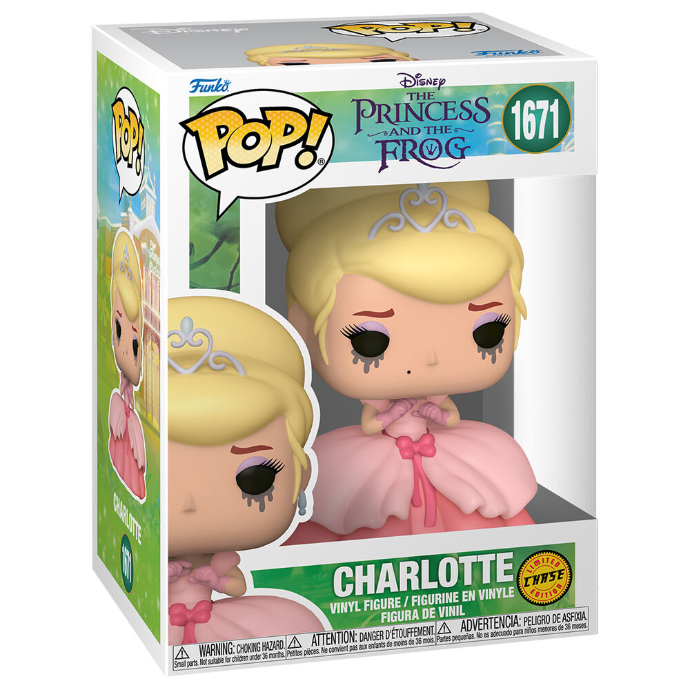 Funko Pop! Tiana y el Sapo Charlotte Chase — DISNEY