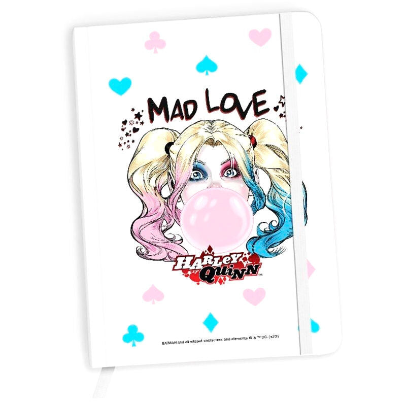 Cuaderno Harley Quinn DC Comics Frikytopia