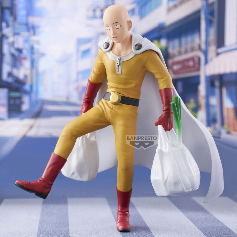 Figura Saitama One Punch Life One Punch Man 20 cm