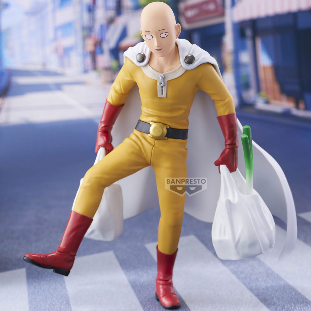 Figura Saitama One Punch Life One Punch Man 20 cm