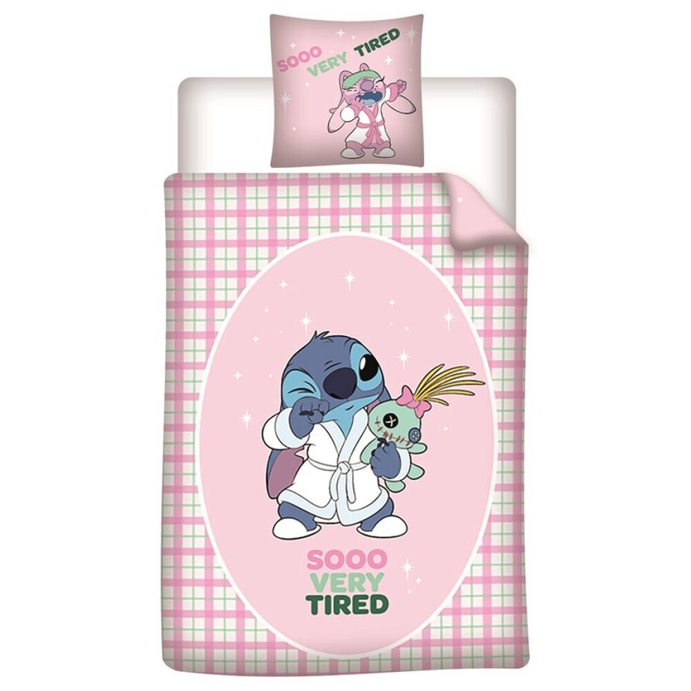 Funda Nordica Stitch Disney Cama 90 cm Policotton