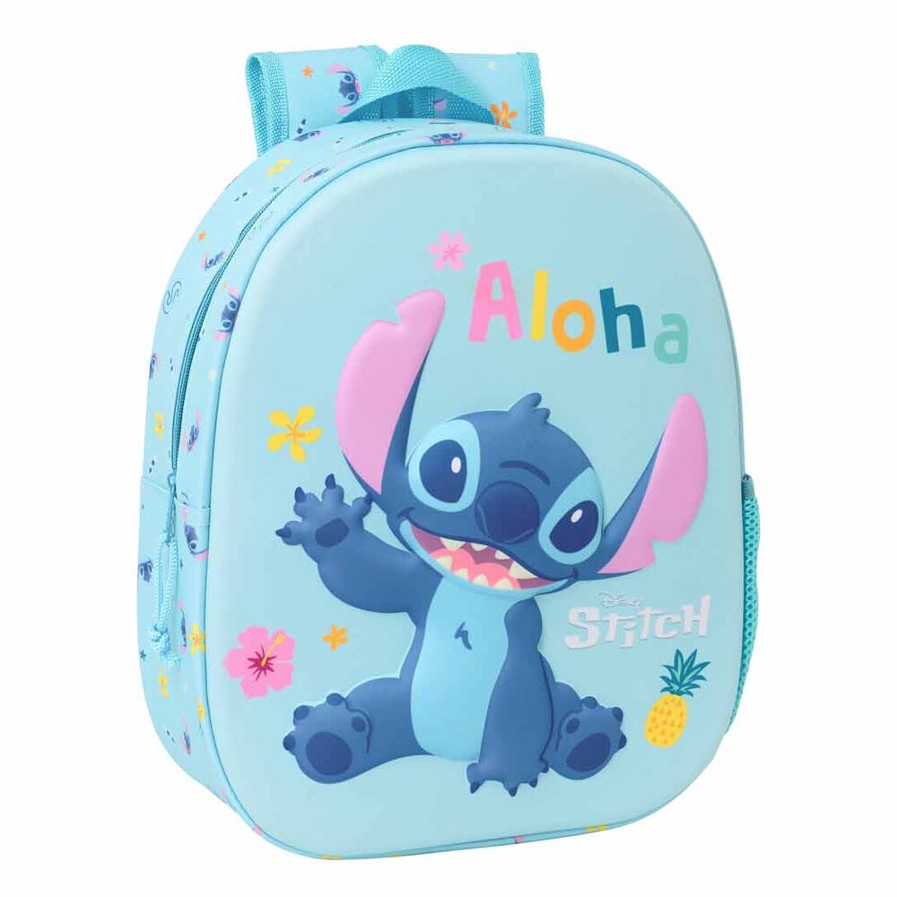 Mochila 3D Stitch Disney 33 cm