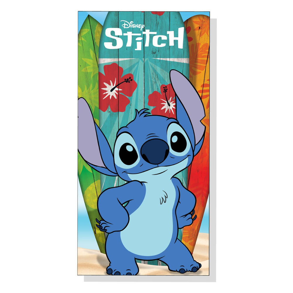Toalla Stitch Disney microfibra Frikytopia