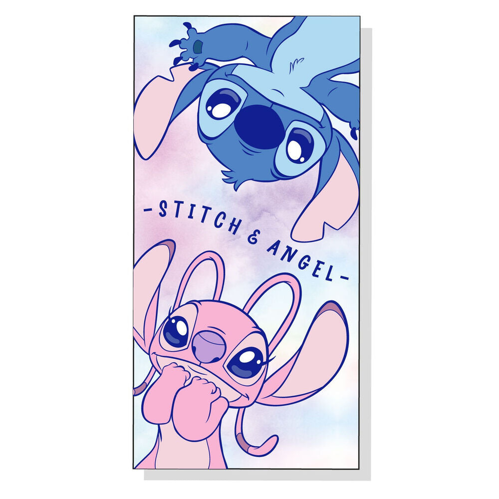Toalla Angel & Stitch Disney microfibra Frikytopia