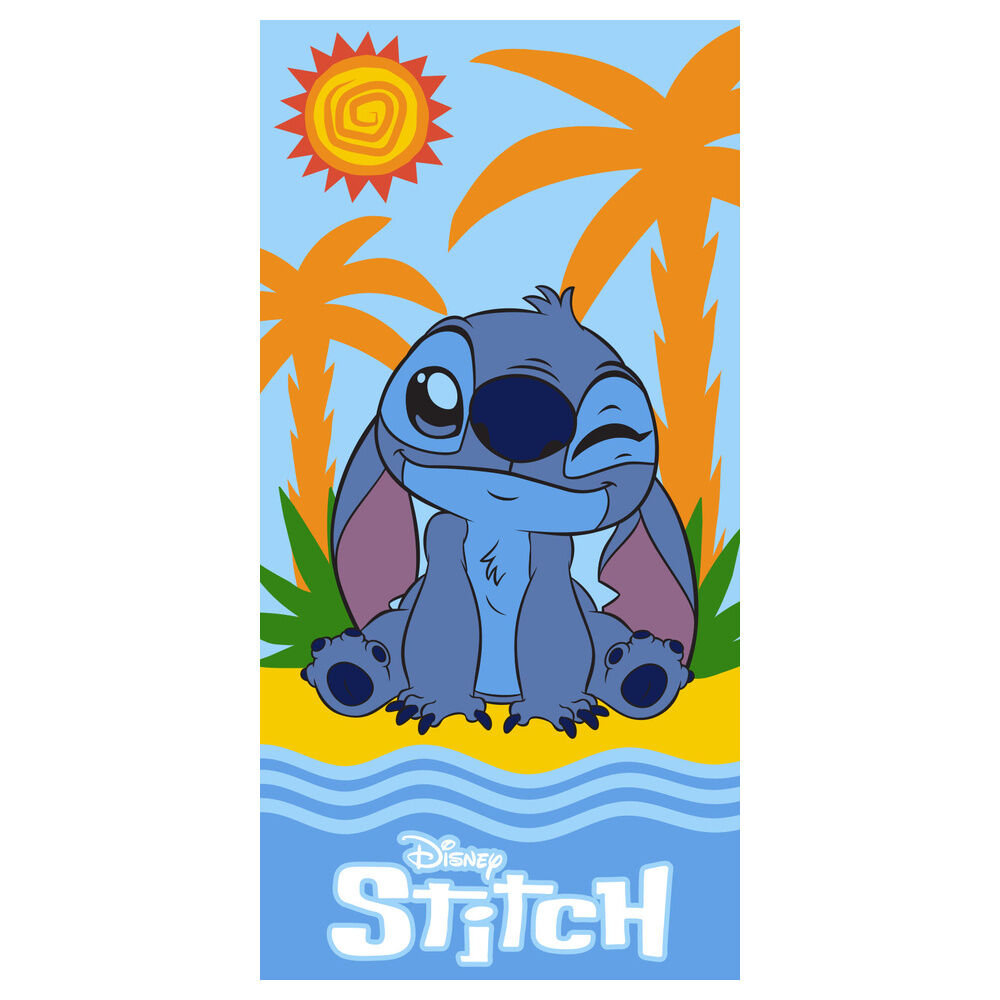 Toalla Stitch Disney microfibra Frikytopia