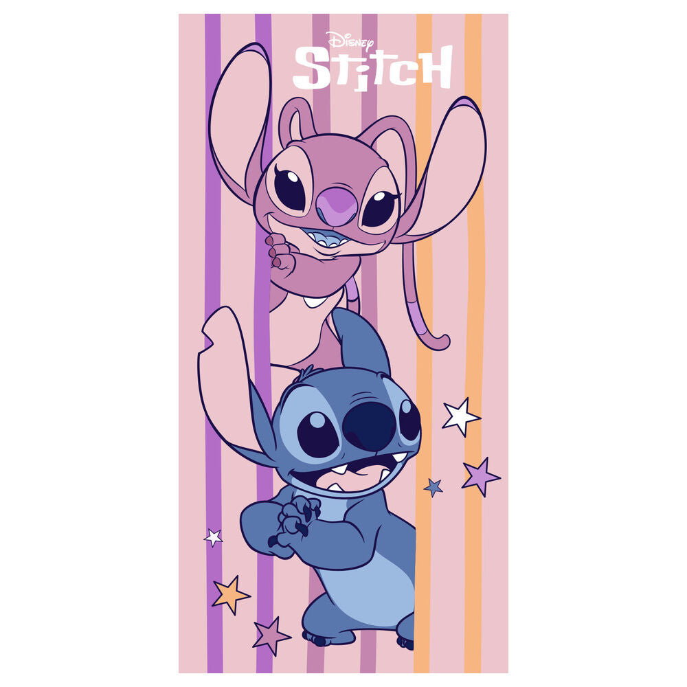 Toalla Angel & Stitch Disney microfibra Frikytopia