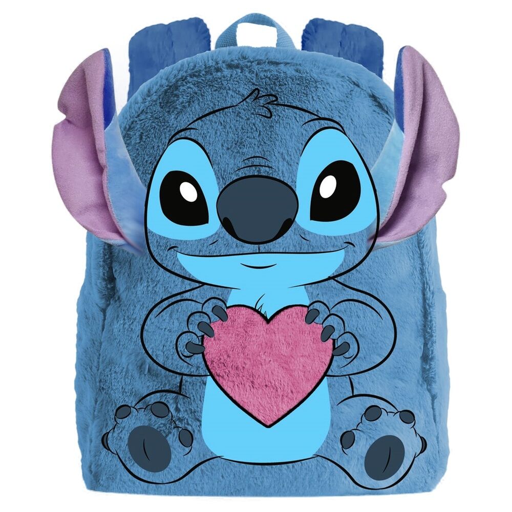 Mochila peluche Corazon Stitch Disney Frikytopia