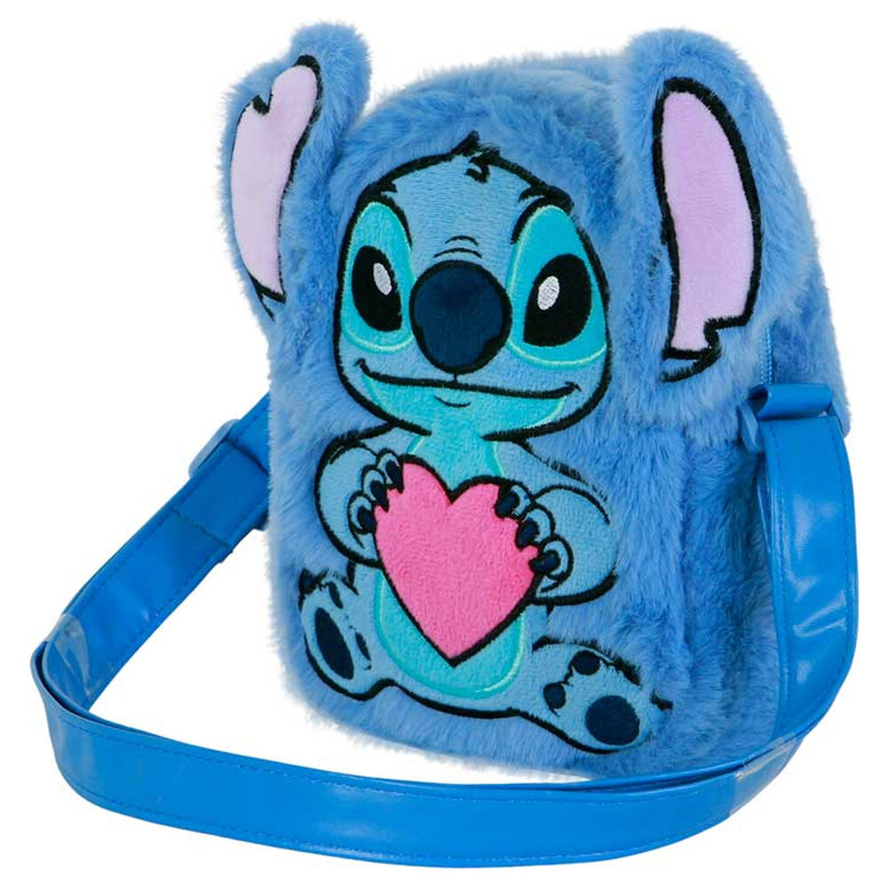Bolso peluche Corazon Stitch Disney Frikytopia