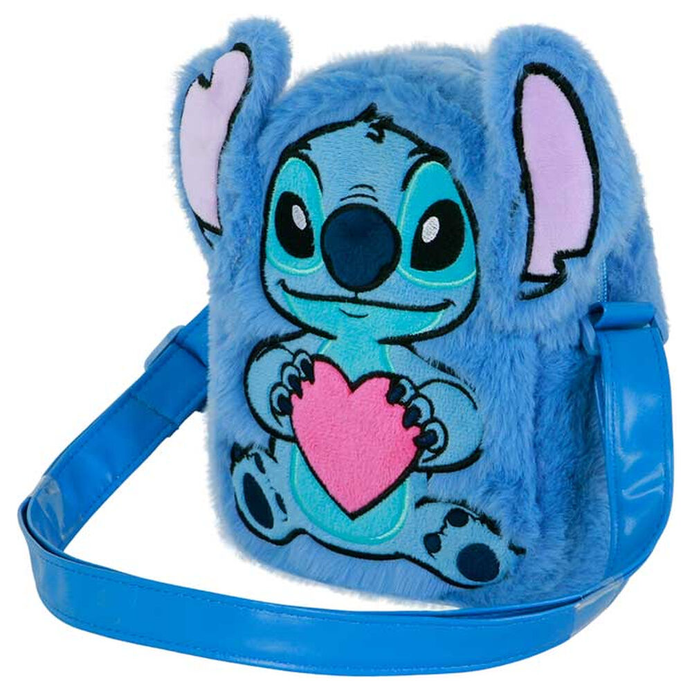 Bolso peluche Corazon Stitch Disney Frikytopia